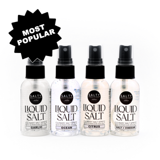 LIQUID SALT Culinary Spritz - ALL 4 FLAVORS