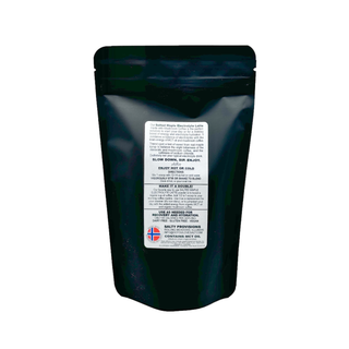 SALTED MAPLE ELECTROLYTE LATTE made with Organic MCT + Organic Mushroom Coffee