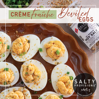 Holiday-Ready Crème Fraîche Deviled Eggs