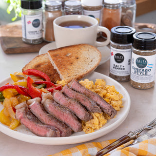 Breakfast Ribeye Steak & Chicago-Style Scrambled Eggs