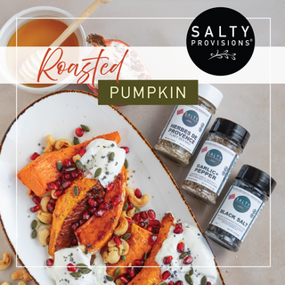 Roasted Pumpkin with Burrata + Cashews