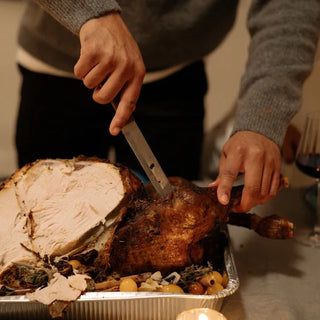Thanksgiving Turkey Brined with Poultry Brine Sea Salt Blend