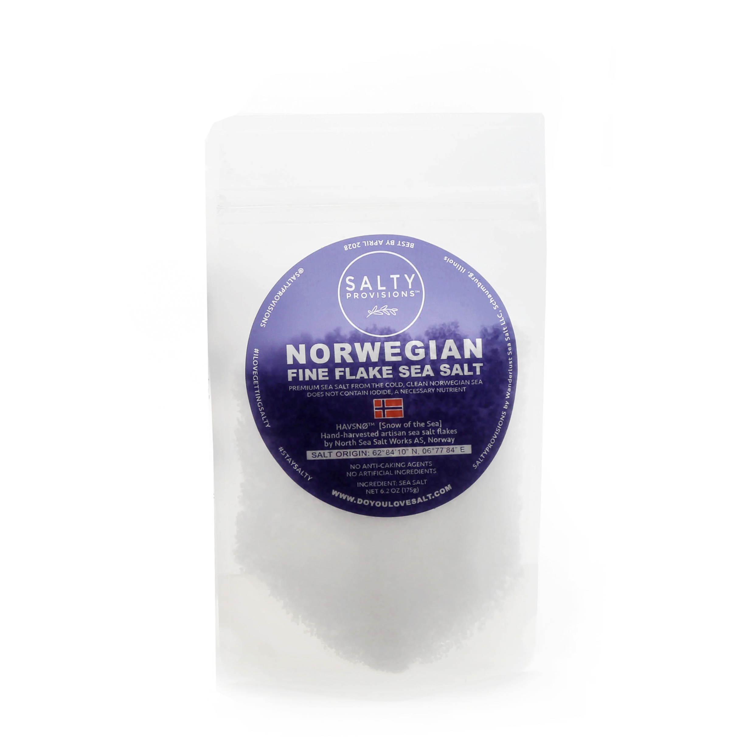 NORWEGIAN FINE FLAKE SEA SALT - Great for popcorn! – SALTY PROVISIONS NORWEGIAN FINE FLAKE SEA SALT - Great for popcorn! – SALTY PROVISIONS