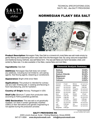 NORWEGIAN FLAKY SEA SALT