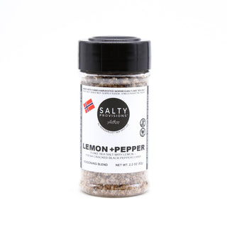 LEMON + PEPPER SALT